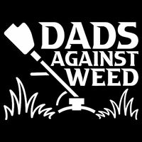 Dads Against Weed | Gardening Dad Joke Lawn Mowing Funny Dad Flat Bill Trucker Hat