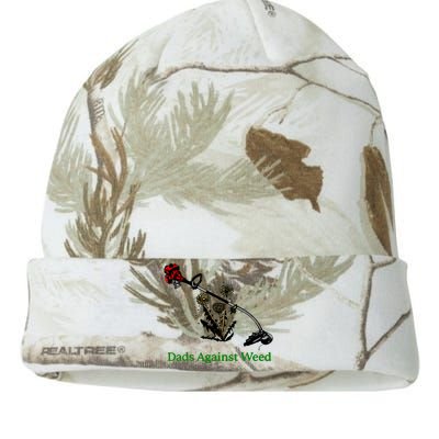 Dads Against Weed Funny Gardening Lawn Mowing Fathers Kati Licensed 12" Camo Beanie