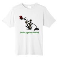 Dads Against Weed Funny Gardening Lawn Mowing Fathers Tall Fusion ChromaSoft Performance T-Shirt