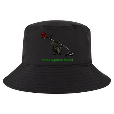 Dads Against Weed Funny Gardening Lawn Mowing Fathers Cool Comfort Performance Bucket Hat