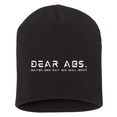 Dear ABS W Short Acrylic Beanie