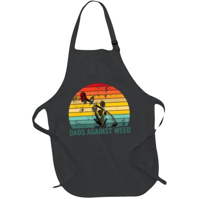 Dads Against Weed Funny Gardening Lawn Mowing Fathers Apron