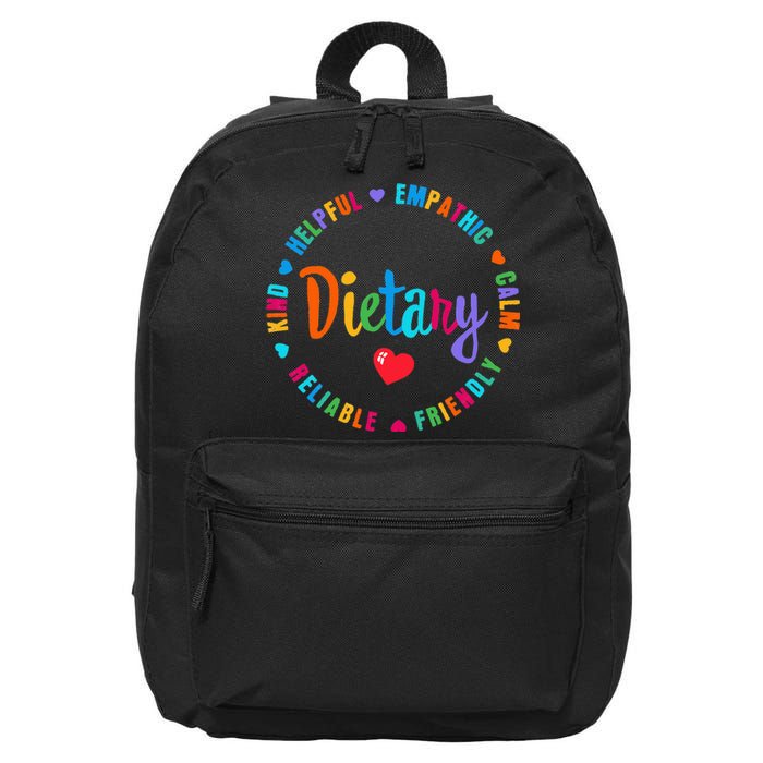 Dietary Appreciation Week healthcare workers 16 in Basic Backpack