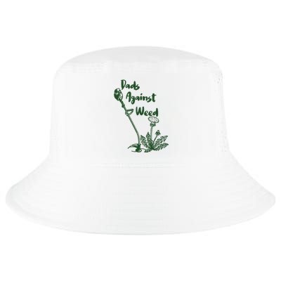 Dads Against Weed Funny Gardening Lawn Mowing Fathers Cool Comfort Performance Bucket Hat