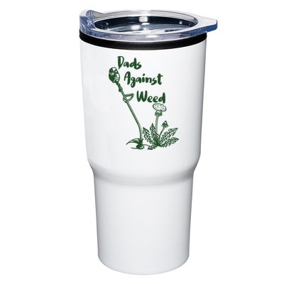 Dads Against Weed Funny Gardening Lawn Mowing Fathers Tumbler