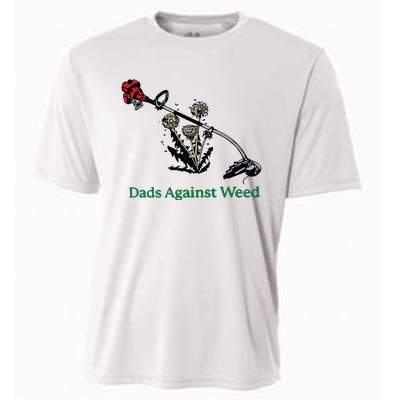 Dads Against Weed Funny Cooling Performance Crew T-Shirt