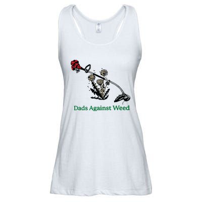 Dads Against Weed Funny Ladies Essential Flowy Tank