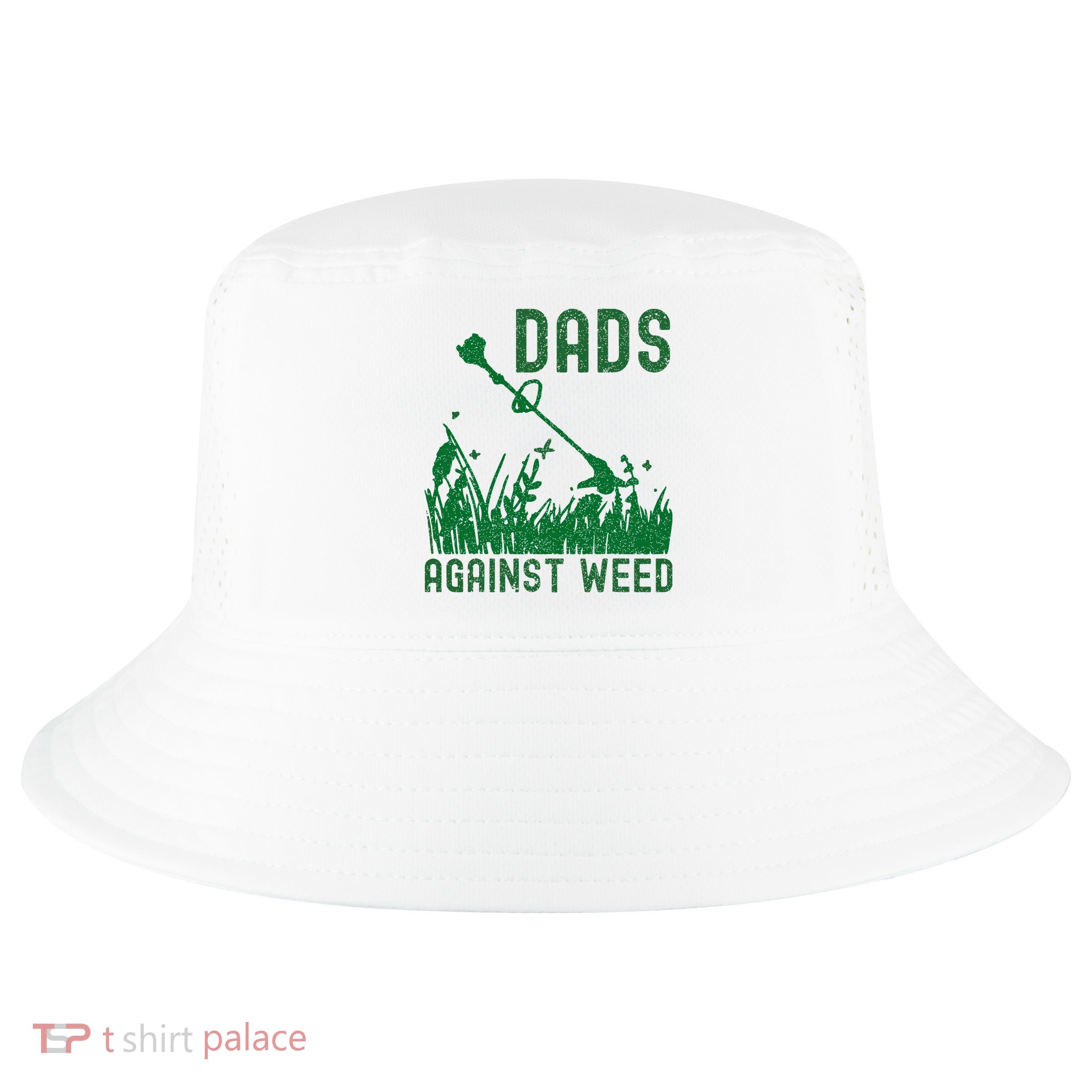 Dads Against Weed Lawn Mowing Cool Comfort Performance Bucket Hat