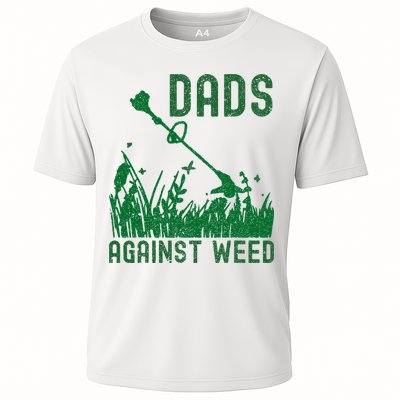 Dads Against Weed Lawn Mowing Performance Shirt