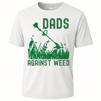 Dads Against Weed Lawn Mowing Cooling Performance Crew T-Shirt