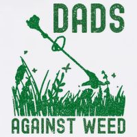 Dads Against Weed Lawn Mowing Cooling Performance Crew T-Shirt