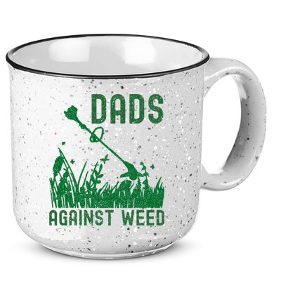 Dads Against Weed Lawn Mowing 15oz Campfire Ceramic Mug