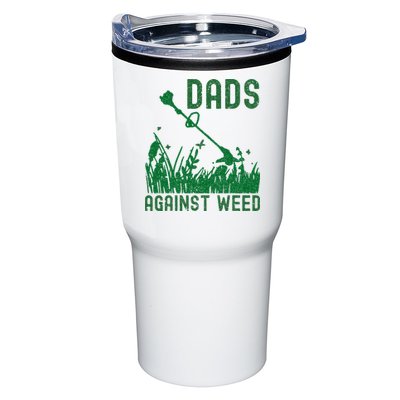 Dads Against Weed Lawn Mowing Tumbler