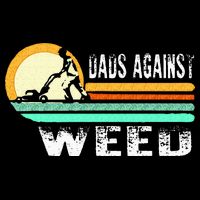 Dads Against Weed Funny Gardening Lawn Mowing Lawn Mower Men 16 in Basic Backpack