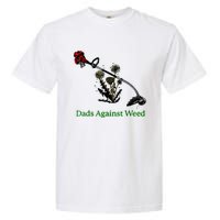 Dads Against Weed Funny Gardening Lawn Mowing Fathers Garment-Dyed Heavyweight T-Shirt