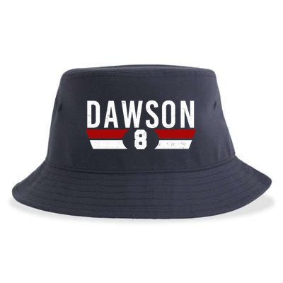 Dawson 8 Vintage Baseball Player Sustainable Bucket Hat
