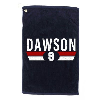 Dawson 8 Vintage Baseball Player Golf Towel