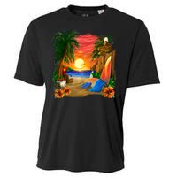 Day at the Beach Cooling Performance Crew T-Shirt