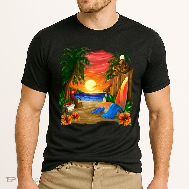 Day at the Beach Performance Shirt