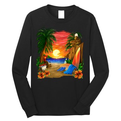 Day at the Beach Long Sleeve Shirt