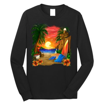 Day at the Beach Long Sleeve Shirt