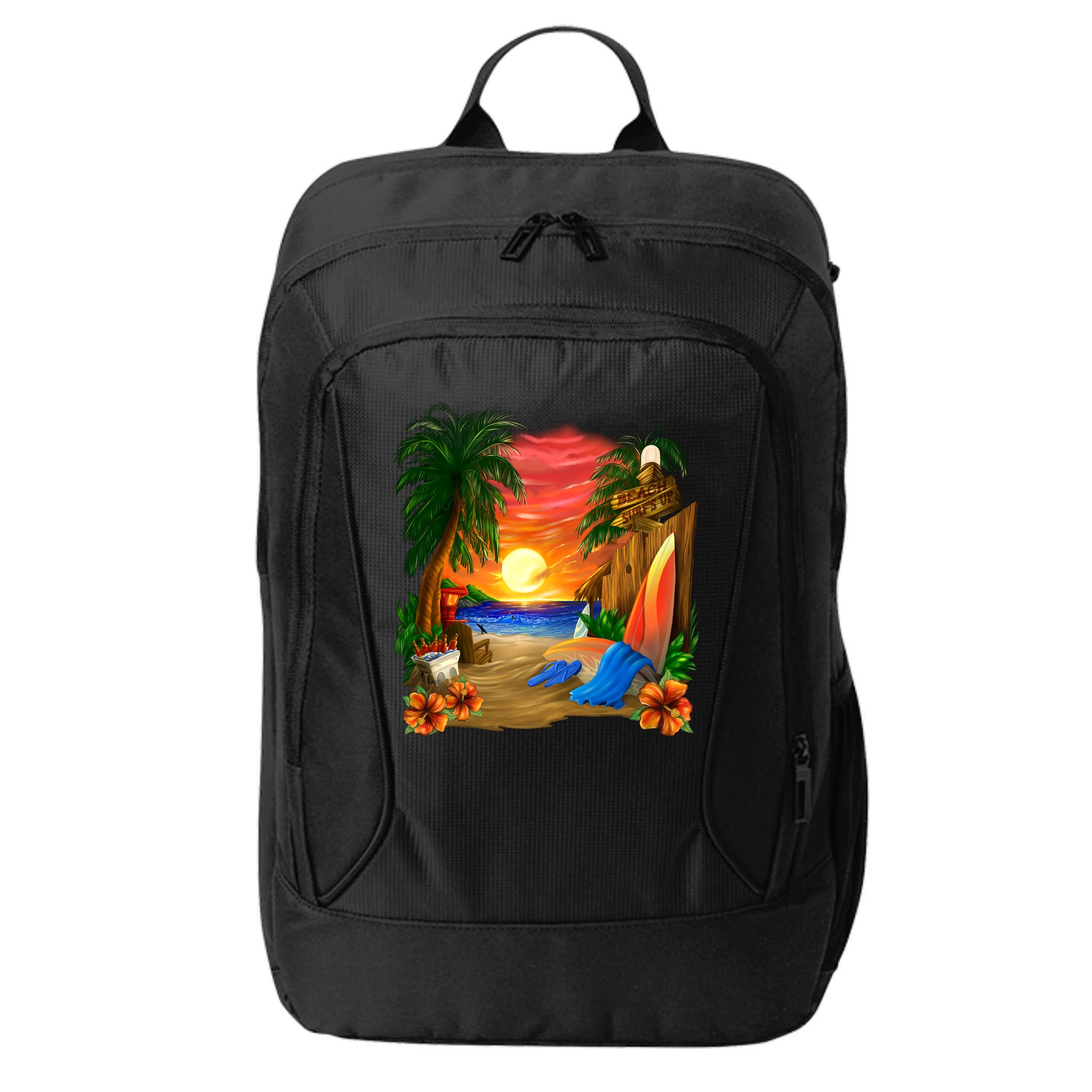 Day at the Beach City Backpack