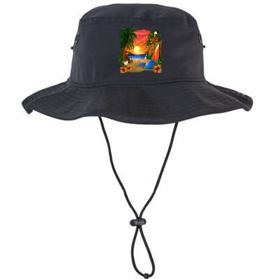 Day at the Beach Legacy Cool Fit Booney Bucket Hat