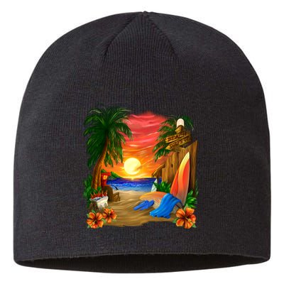 Day at the Beach Sustainable Beanie