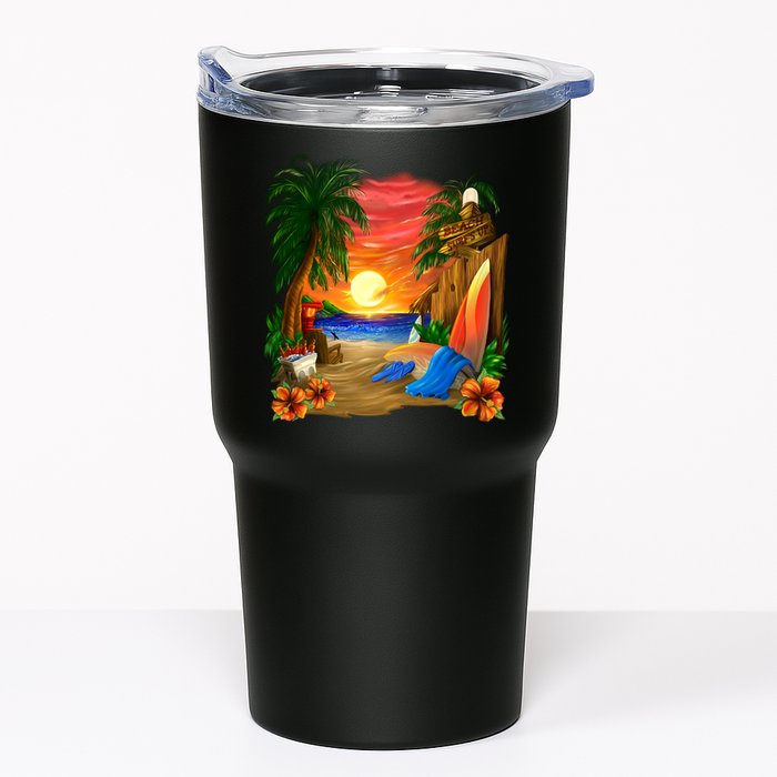 Day at the Beach Tumbler