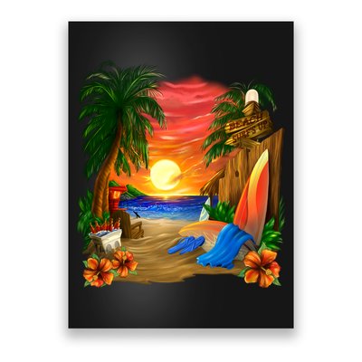 Day at the Beach Poster