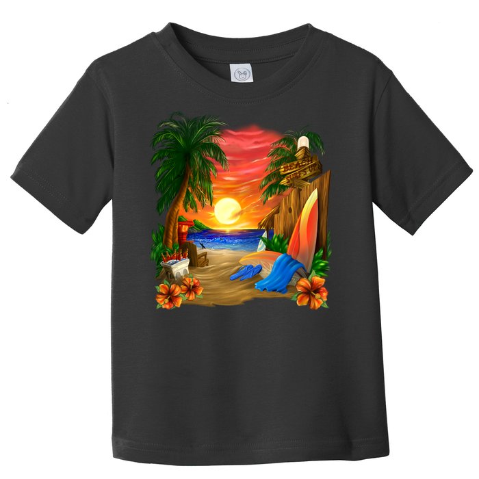 Day at the Beach Toddler T-Shirt