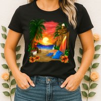 Day at the Beach Womens T-Shirt