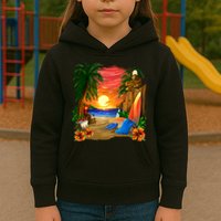 Day at the Beach Kids Hoodie