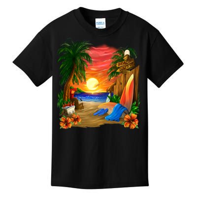 Day at the Beach Kids T-Shirt