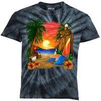 Day at the Beach Kids Tie-Dye T-Shirt