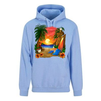 Day at the Beach Unisex Surf Hoodie