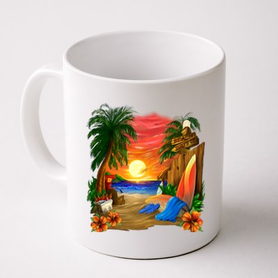 Day at the Beach Coffee Mug