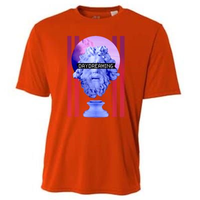 Day Dreaming Statue Cooling Performance Crew T-Shirt