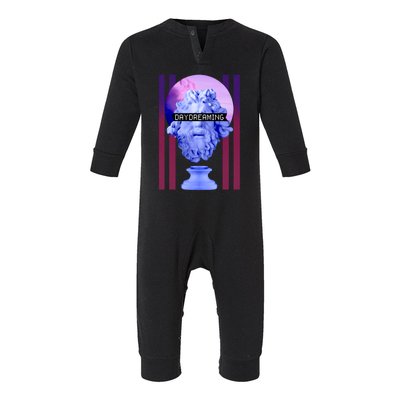 Day Dreaming Statue Infant Fleece One Piece