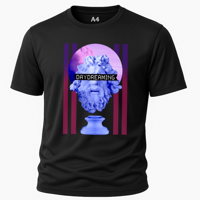 Day Dreaming Statue Cooling Performance Crew T-Shirt