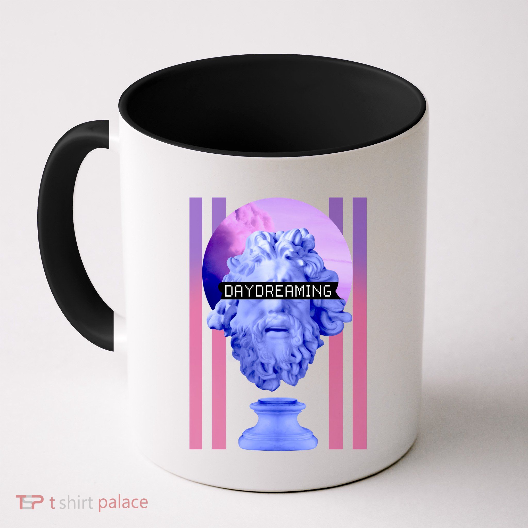 Day Dreaming Statue Mug