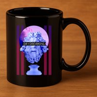 Day Dreaming Statue 11oz C Handle Ceramic Mug