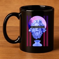 Day Dreaming Statue 11oz C Handle Ceramic Mug
