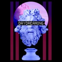Day Dreaming Statue Drawstring Bag