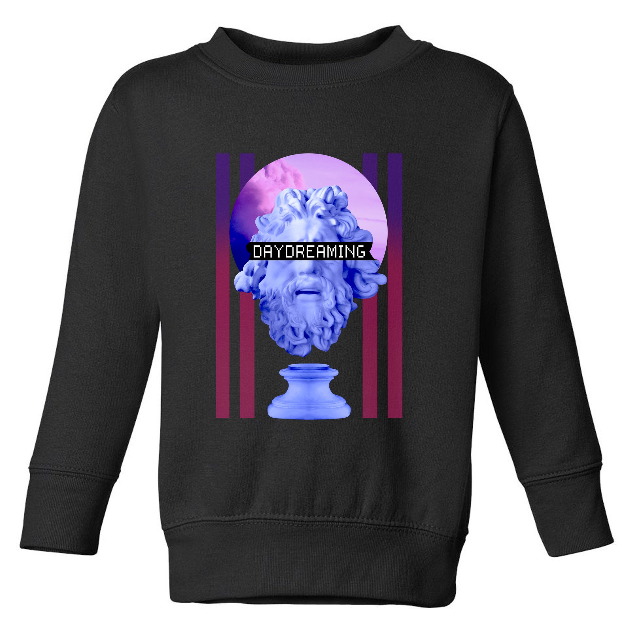 Day Dreaming Statue Toddler Sweatshirt