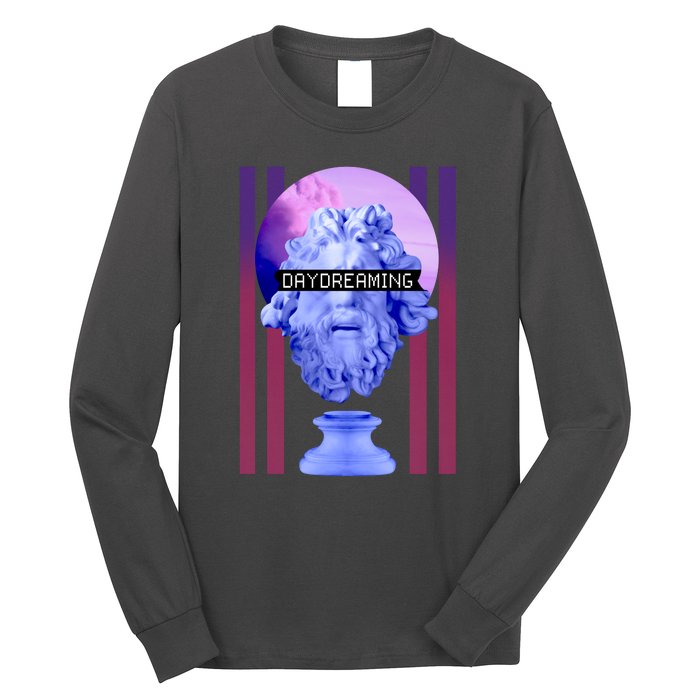 Day Dreaming Statue Long Sleeve Shirt