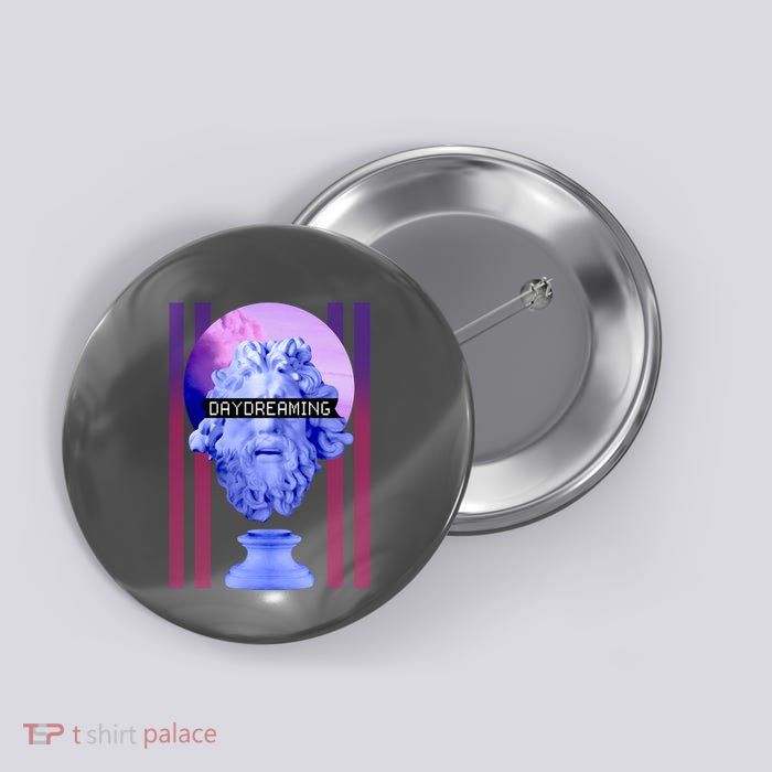 Day Dreaming Statue Button