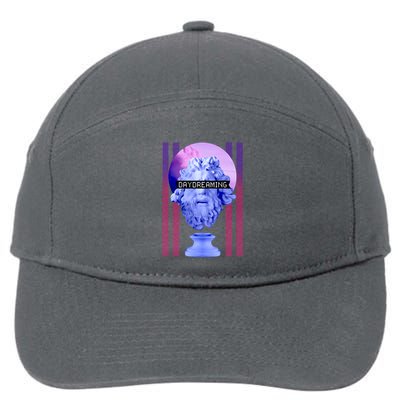 Day Dreaming Statue 7-Panel Snapback Hat