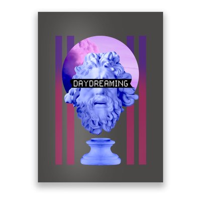 Day Dreaming Statue Poster