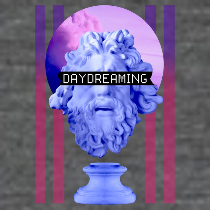 Day Dreaming Statue Kids T-Shirt